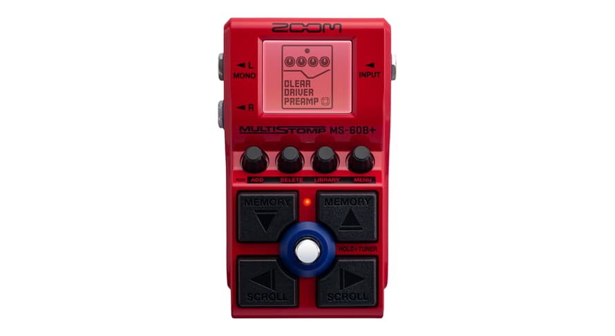 Zoom MS-60B+ MultiStomp basspedal