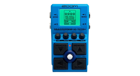 Zoom MS-70CDR+ MultiStomp chorus, delay og reverb