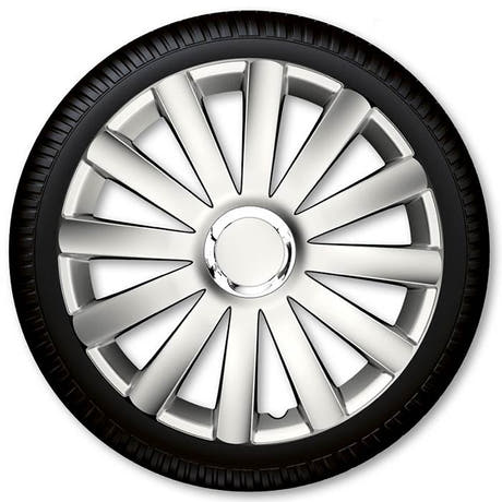 13" Spyder Pro nylon hjulkapselsett