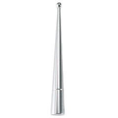 Antennepisk 120 mm krom 5&6 mm gjenger