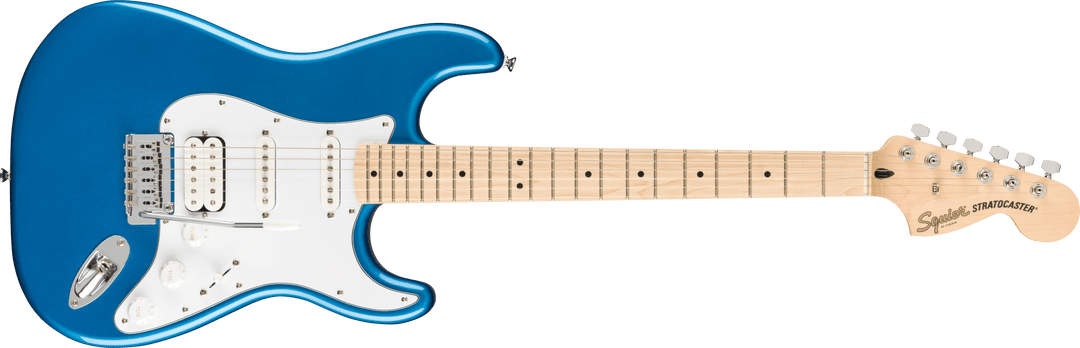 Fender Stratocaster El-gitar Startpakke (Lake Placid Blue)