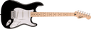 Fender Squier Sonic Stratocaster elektrisk gitar (svart)