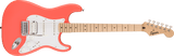 Fender Squier Sonic Stratocaster HSS el-gitar startpakke (Tahitian Coral)