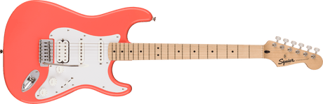 Fender Squier Sonic Stratocaster HSS elektrisk gitar (Tahitian Coral)