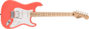 Fender Squier Sonic Stratocaster HSS elektrisk gitar (Tahitian Coral)