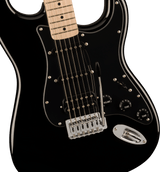 Fender Squier Sonic Stratocaster HSS elektrisk gitar (svart)