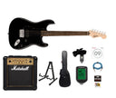 Fender Squier Sonic Stratocaster HT H el-gitar startpakke (Svart)
