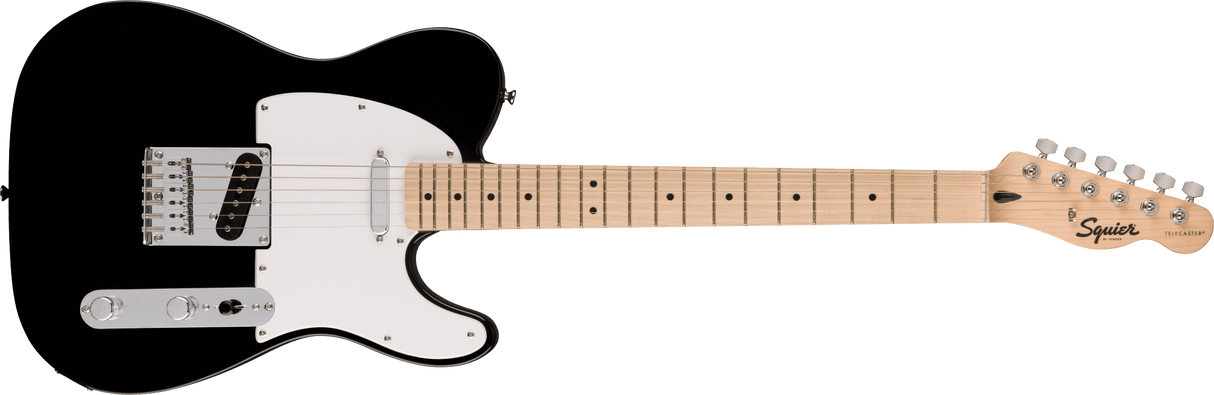 Fender Squier Sonic Telecaster elektrisk gitar (svart)