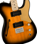 Fender Squier Paranormal Carbonita Telecaster Thinline elektrisk gitar ( Sunburst )