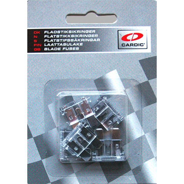 Flatstiftsikringer 25 amp ( 5 stk. pk. )