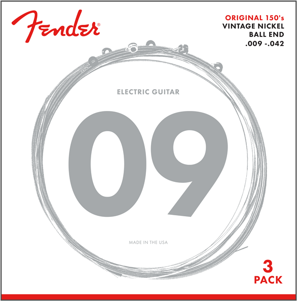 Fender Original 150 gitarstrenger (.009-.042)
