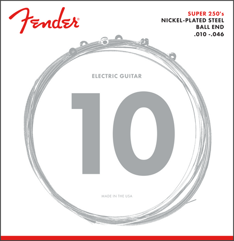 Fender Super 250 gitarstrenger (.010-.046)