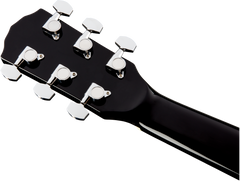 Fender CD-60SCE Dreadnought Western gitar (svart)