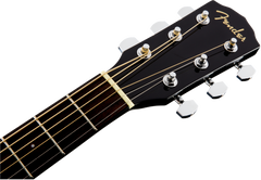 Fender CD-60SCE Dreadnought Western gitar (svart)