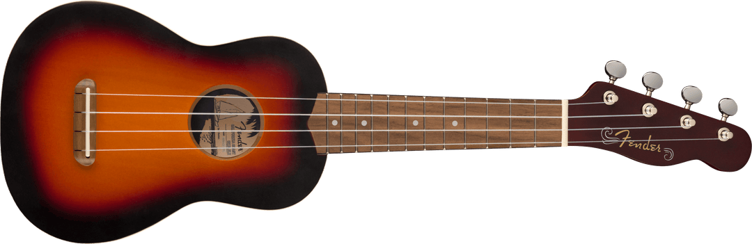 Fender Venice Soprano Ukulele (2-Farge Sunburst)