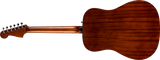 Fender California Standard Redondo™, Furu topp, svart pleksiglass, 3-farget solnedgang