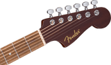 Fender California Standard Redondo™, Furu topp, svart pleksiglass, 3-farget solnedgang