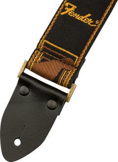 Fender Legacy Vintage gitarstropp ( Black / Yellow / brun, 2")