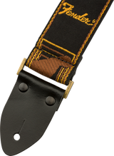 Fender Legacy Vintage gitarstropp ( Black / Yellow / brun, 2")