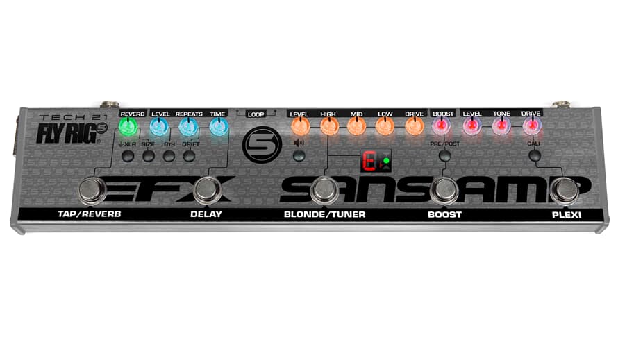 Tech 21 Fly Rig 5 v2 gitar-multieffekt