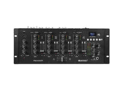 OMNITRONIC PM-444Pi 4-channel DJ Mixer with Player & USB Interface