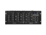 OMNITRONIC PM-444Pi 4-channel DJ Mixer with Player & USB Interface
