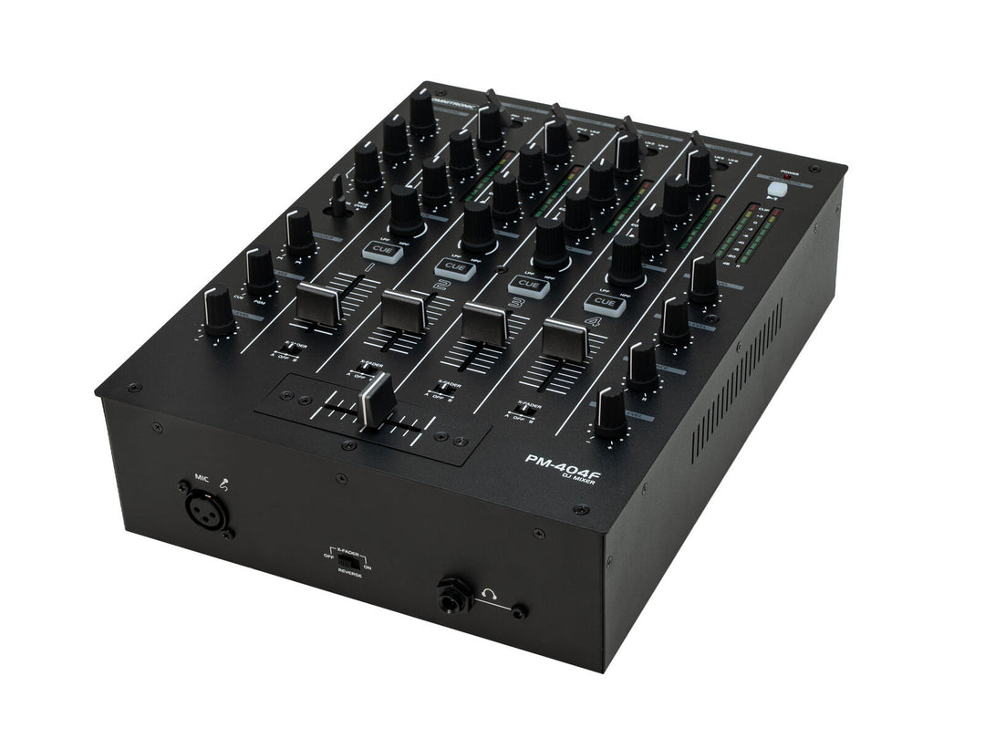 OMNITRONIC PM-404F 4-kanals DJ-mikser med Filter og Bluetooth
