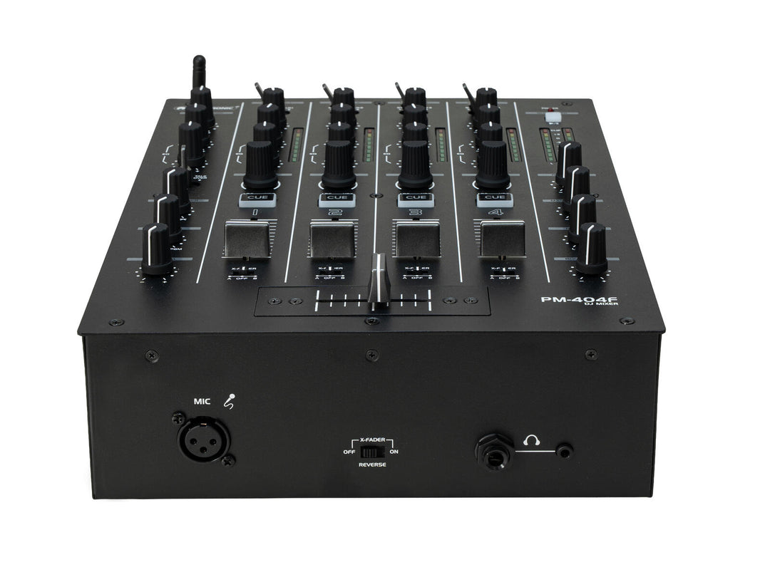 OMNITRONIC PM-404F 4-kanals DJ-mikser med Filter og Bluetooth