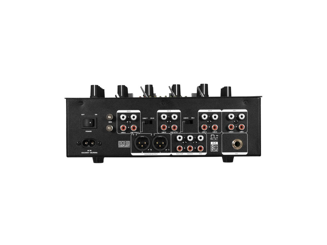 OMNITRONIC PM-422P 4-kanals DJ-mikser med Bluetooth og USB-spiller