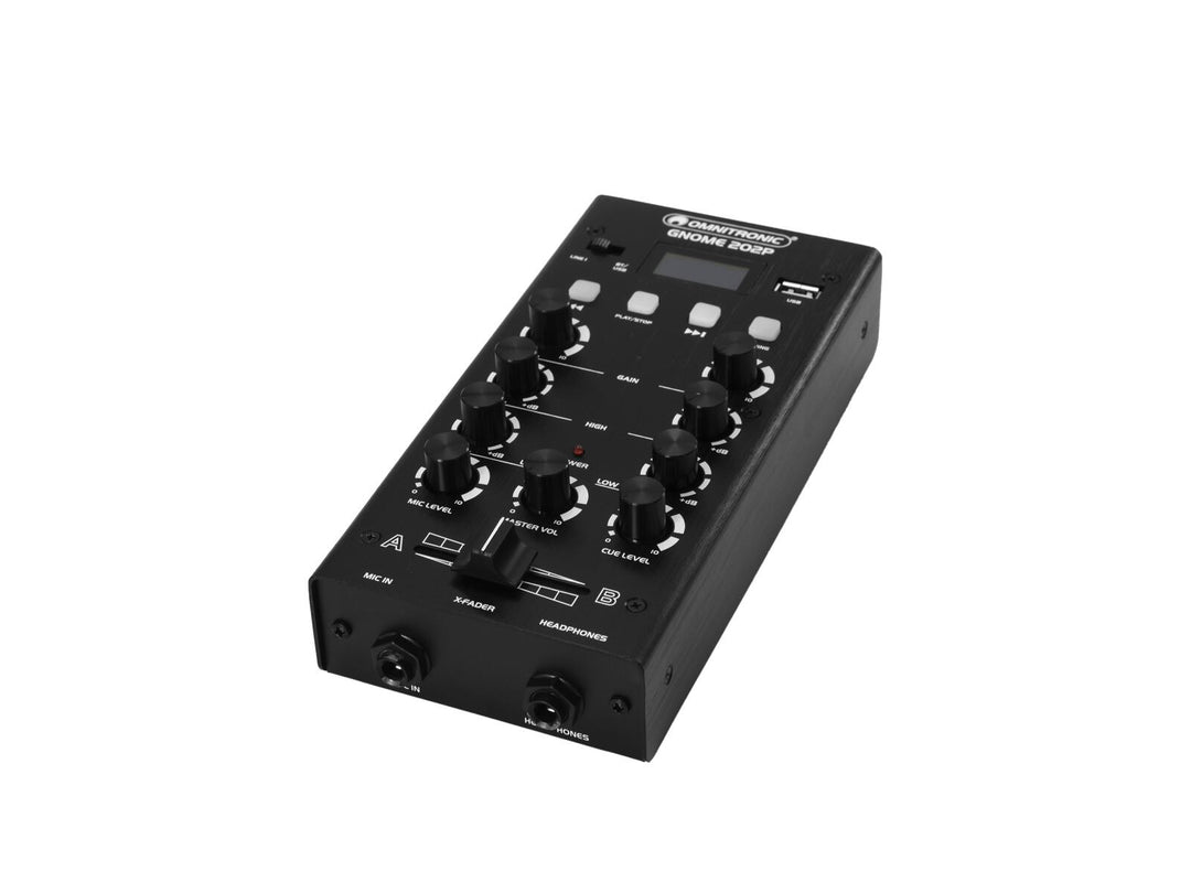 OMNITRONIC GNOME-202P minimikser svart