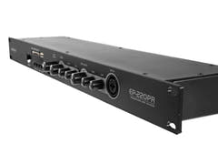 OMNITRONIC EP-220PR forforsterker med MP3-spiller og FM-radio