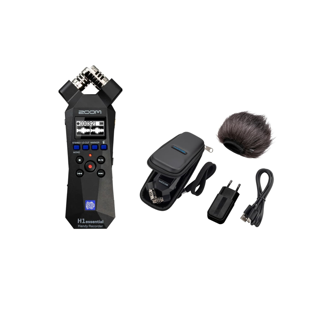Zoom H1e Essential Handy Recorder + Tilbehørspakke