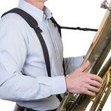 Neotech Tuba Harness standard, svart bæresele, 55,8 til 68,6 cm