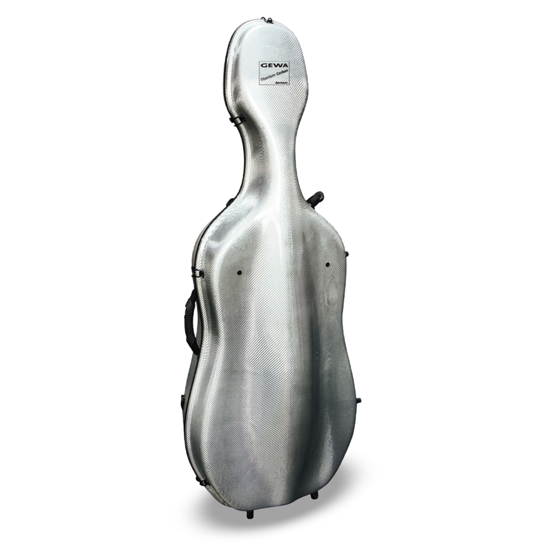 GEWA Celloer-etui Idea Titanium Carbon 3.3 - Titanium/blå