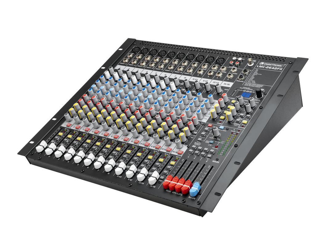 OMNITRONIC LMC-2642FX USB-miksekonsoll