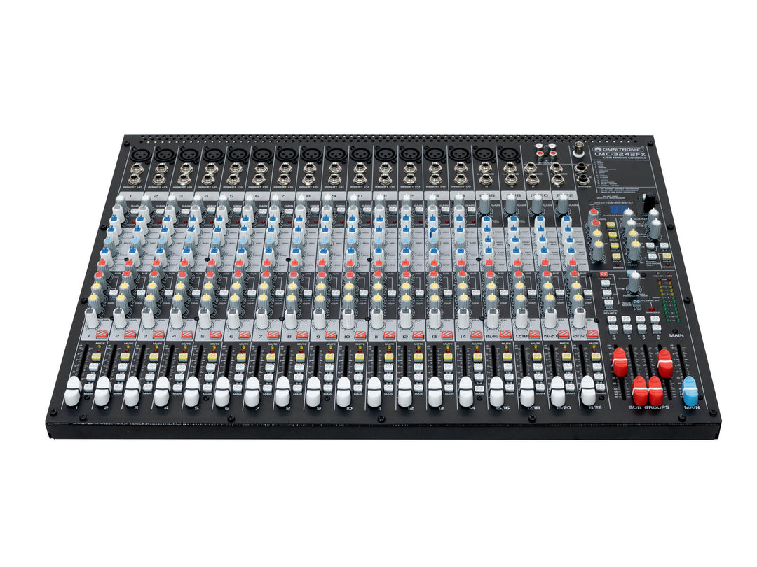 OMNITRONIC LMC-3242FX USB-miksekonsoll