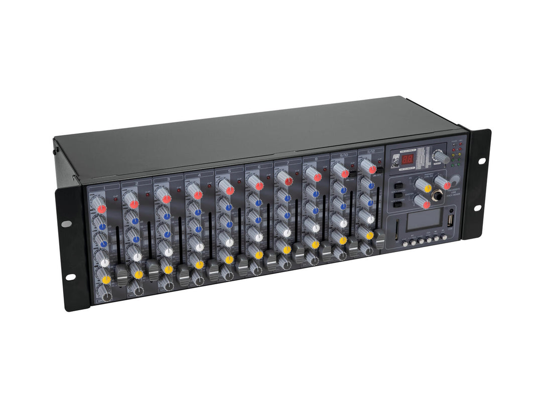 OMNITRONIC RM-1422FX USB rackmikser