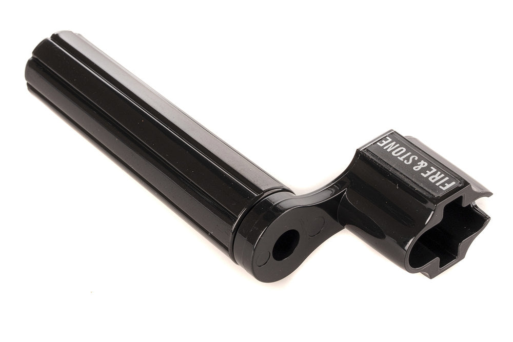 Fire & Stone strengvinder i transparent plast med metallaksel