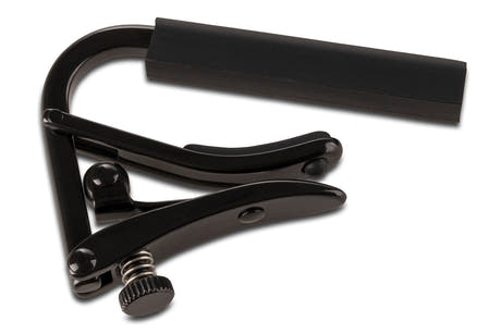 Shubb capo Standard Capo - Klassisk gitar svart (C2k)