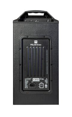 HK Audio POLAR 8 MK2 aktivt søyle-PA-system 1200W med Bluetooth (svart)