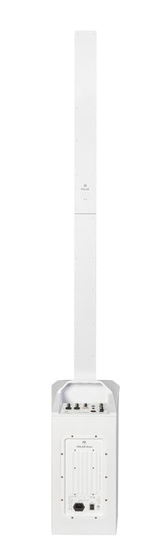HK Audio POLAR 8 MK2 White aktivt søyle-PA-system 1200W med Bluetooth