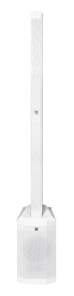 HK Audio POLAR 8 MK2 White aktivt søyle-PA-system 1200W med Bluetooth
