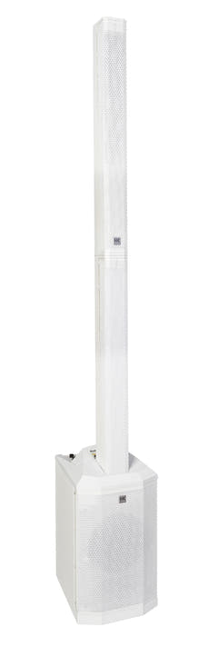 HK Audio POLAR 8 MK2 White aktivt søyle-PA-system 1200W med Bluetooth