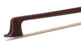 GEWA violinbue W.R. Wild, ottekantet stang i pernambuco, sølvmonteret