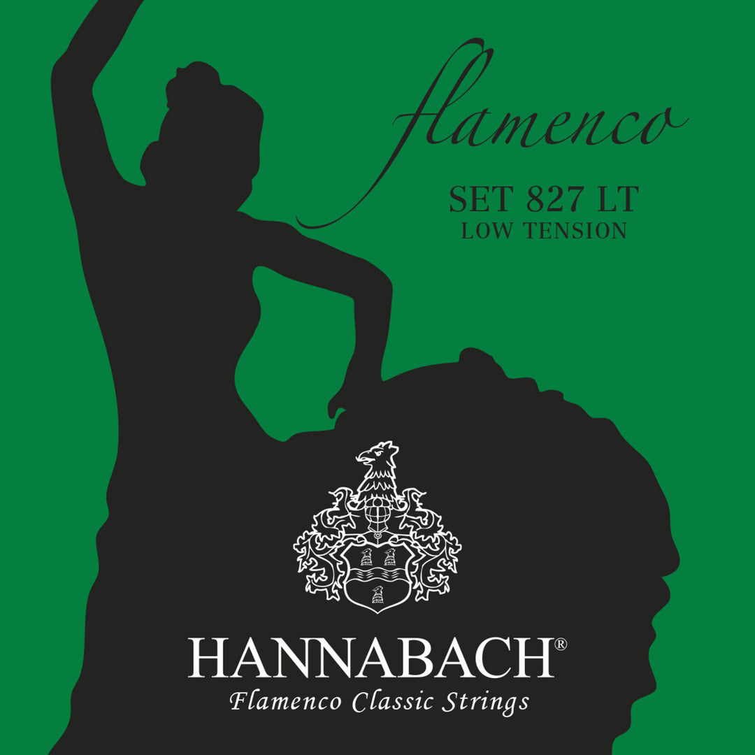 Hannabach Strenger til klassisk gitar Serie 827 Low Tension Flamenco - Lavt sett (827LT)