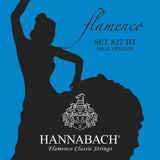 Hannabach Strenger til klassisk gitar Serie 827 High Tension Flamenco - Høyt sett (827HT)