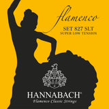 Hannabach Strenger til klassisk gitar Serie 827 Super Low Tension Flamenco - Super-lavt sett (827SLT)