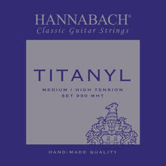 Hannabach 950 E1 diskantstreng, klassisk gitarer, medium/High tension