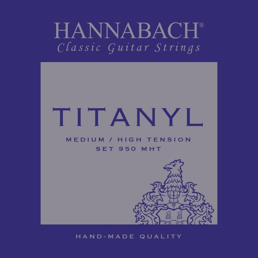 Hannabach strenger for klassisk gitar Serie 950 Medium/High Tension Titanyl - Sett medium-high (950MHT)