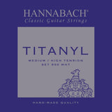 Hannabach strenger for klassisk gitar Serie 950 Medium/High Tension Titanyl - Sett medium-high (950MHT)